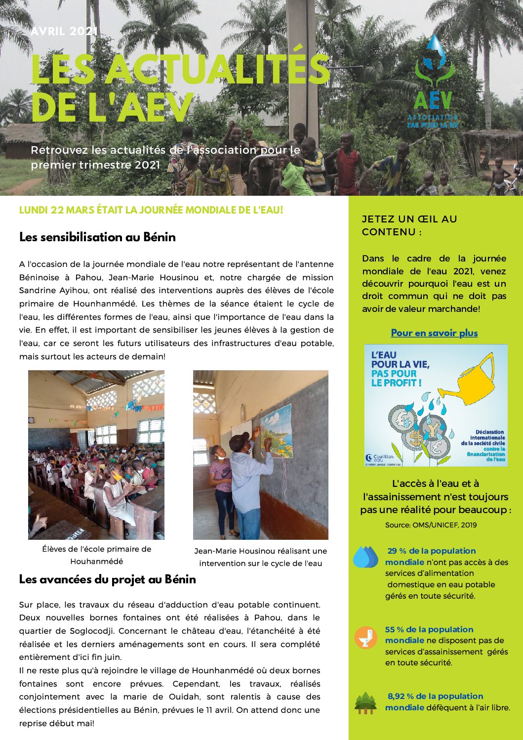 Association Eau pour la Vie