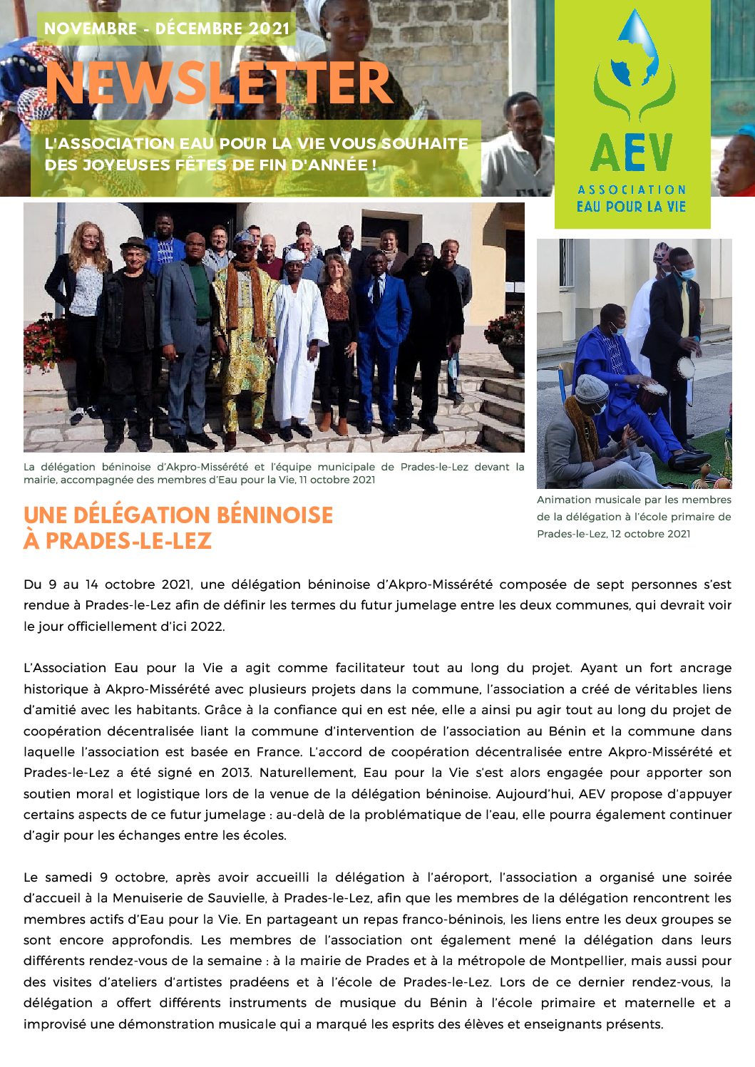 Association Eau pour la Vie